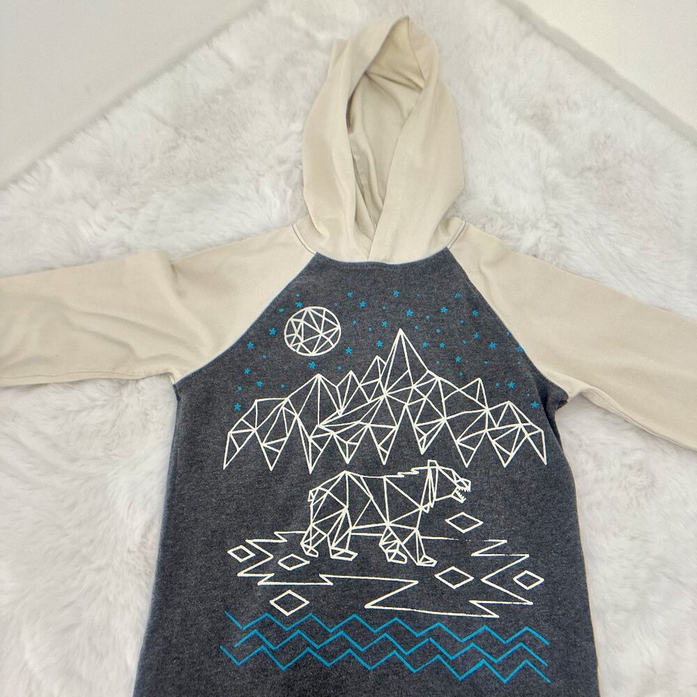 Gymboree long-sleeve hoodie t-shirt designed for boys